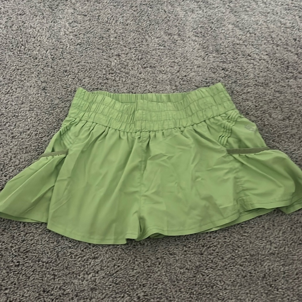 FP Movement by Free People Green Athletic Shorts